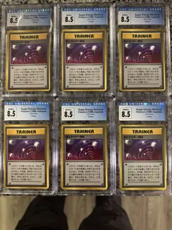 (6 Pokemon Graded Lot) 1998 JP Super Energy Retrieval CD Promo Glossy (CGC 8.5) - Image 1
