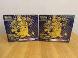 Pokemon TCG Surging Sparks Elite Trainer Box ETB New Sealed Lot Of 2 - Image 1