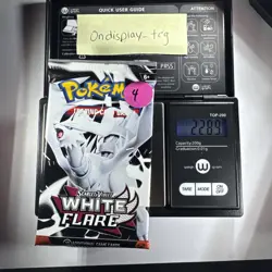 22.89g Pokemon TCG SV10.5 White Flare Booster Pack Sealed! - Image 1