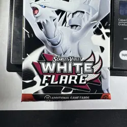 22.89g Pokemon TCG SV10.5 White Flare Booster Pack Sealed! - Image 2