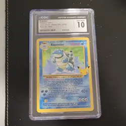 Blastoise 2/102 Celebrations Classic Collection CGC 10 Holo Rare Pokemon TCG - Image 1