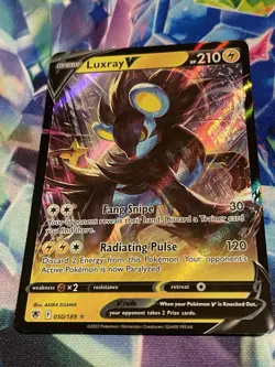Pokemon TCG Luxray V 050/189 Ultra Rare Astral Radiance NM/M - Image 2
