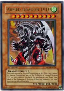 Armed Dragon LV10 - DP2-EN013 - Ultra Rare - Unlimited Edition x1 - Lightly Play - Image 1