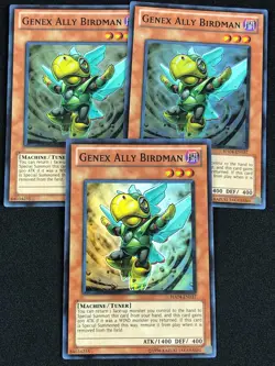 YUGIOH GENEX ALLY BIRDMAN HA04-EN037 SUPER X3 (NM) - Image 1