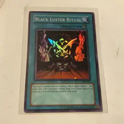 Black Luster Ritual SYE-025 Unlimited Edition Holo Yu-Gi-Oh! TCG - Image 1