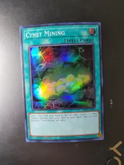 Yugioh - Cynet Mining (Super Rare) RA03-EN067 Quarter Century Bonanza - Image 1