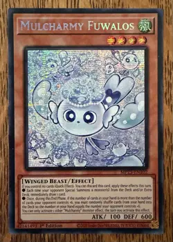 YuGiOh Mulcharmy Fuwalos MP25-EN102 2025 Mega-Pack 1st Edition - Image 1