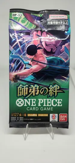 One Piece Card Game - Legacy of Master OP-12 Sealed Booster Pack Japanese F - Image 1