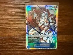 One Piece TCG OP13-042 Edward Newgate (aka Whitebeard) English SR Full Art - Image 1