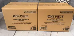 ONE PIECE ILLUSTRATION BOX IB05 + IB06 SEALED CASE 6 + 6 ENGLISH ENG IB 5 6 - Image 1