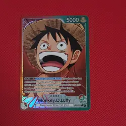 Monkey D Luffy (Alternate Art) OP13-001 Leader One Piece Carrying on His Will - Image 1