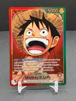 Monkey.D.Luffy Alt Art Leader - Carrying on His Will #OP13-001 L One Piece TCG - Image 1