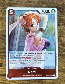 Nami (006) EB03-006 Extra Booster: One Piece Heroines Edition Foil - Image 1