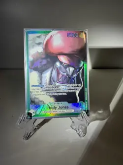 One Piece Hody Jones OP06-020 Alt Art Leader 2023 Wings of the Captain NM - Image 1