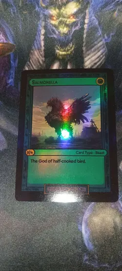 Salmonella 2024 Alpha Divorced Dads Court Of Chaos Holographic Card Sold Out - Image 1