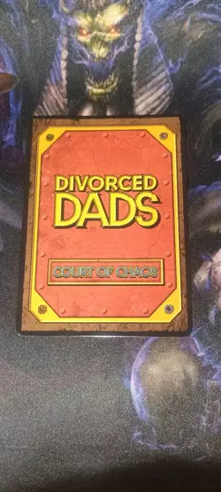 Salmonella 2024 Alpha Divorced Dads Court Of Chaos Holographic Card Sold Out - Image 2