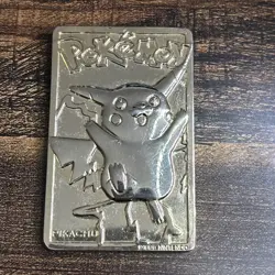 Pokemon Vintage 1999 23K Gold Plated Card Burger King Limited Edition Pikachu - Image 1