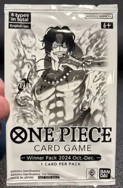 Winner Pack 2024 Oct.-Dec. - One Piece Card Game - Bandai - SEALED NEW - English - Image 1