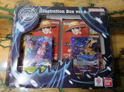One Piece TCG Illustration Box Vol. 6 New Sealed English Tcg Cards - Image 1