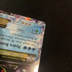 Pokemon Mega Blastoise EX Ultra Rare Holo XY 30/146 220HP English Card - Image 3