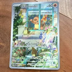 Pokemon Charmander SVP EN 044 Holo Basic Card English 2023 - Image 3