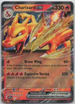 Charizard ex - Promo SV: Scarlet & Violet Promo Cards 161 NM - Image 1