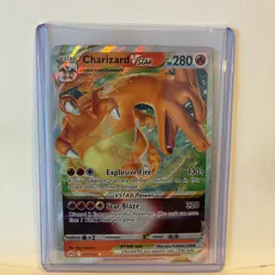 Pokemon Crown Zenith Charizard VSTAR Ultra Rare Holo Card #19/159 Mint Condition - Image 1