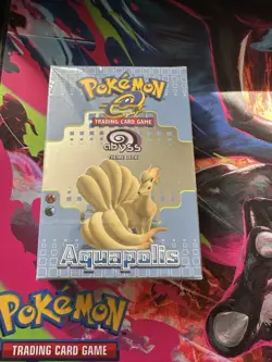 Abyss Aquapolis 2002 SEALED Theme Deck Vintage WOTC Pokemon Card TCG - Image 1