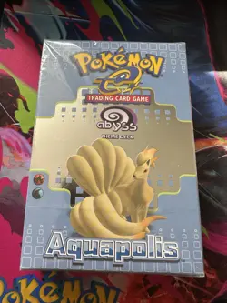 Abyss Aquapolis 2002 SEALED Theme Deck Vintage WOTC Pokemon Card TCG - Image 2