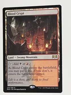 MTG - Magic the Gathering - Blood Crypt - Ravnica Allegiance NM Regular - Image 2