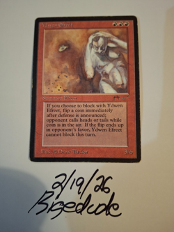 MTG Arabian Nights - Ydwen Efreet - bigedude - Image 1