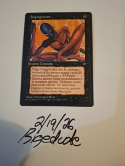 MTG Italian Legends - imprison disavowed banned card - bigedude - Image 1