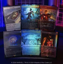 Secret Lair Drop: Secret Lair x Marvel's Iron Man - Rainbow Foil Edition - Image 1