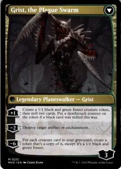 MTG Grist, Voracious Larva (251) | NM | Modern Horizons 3 {MH3} - Image 2