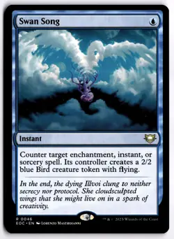 Swan Song NM EOC Commander: Edge of Eternities MTG - Image 1