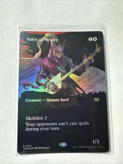 Voice of Victory (Borderless) Tarkir: Dragonstorm Foil - Image 1