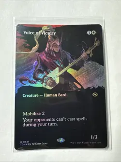 Voice of Victory (Borderless) Tarkir: Dragonstorm Foil - Image 2