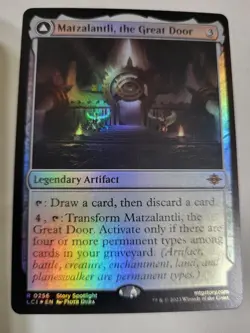 MTG MATZALANTLI, THE GREAT DOOR FOIL 256 EX-MINT FREE SHIP!!! - Image 1