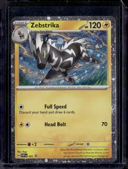 Zebstrika - SVP 201 / S&V Black Star Promo 2025 (NM) / Pokemon TCG - Image 1