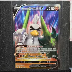 Galarian Sirfetch'd V 174/185 Full Art Secret Rare Vivid Voltage Holo Pokemon NM - Image 1