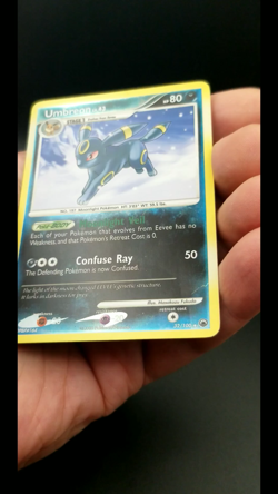 Umbreon 32/100 - Rare Reverse Holo - Majestic Dawn - Damaged (DMG) - Image 2
