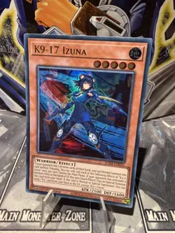 JUSH-EN031 K9-17 Izuna Ultra Rare 1st Ed YuGiOh - Image 1