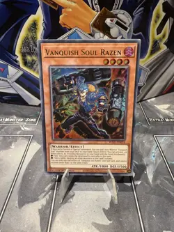 Vanquish Soul Razen WISU-EN016 Ultra Rare Yu-Gi-Oh Card 1st Edition New - Image 1