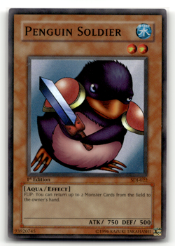 Penguin Soldier SDJ-022 1st Edition Super Rare Starter Deck: Joey LP - Image 1