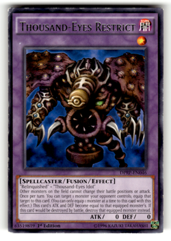 Thousand-Eyes Restrict DPRP-EN046 Rare Duelist Pack: Rivals of the Pharaoh LP - Image 1