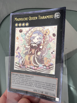 YuGiOh Madolche Queen Tiaramisu ABYR-EN048 Ultimate Rare VF to NM - Image 3