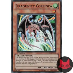 Yugioh Dragunity Corsesca HA04-EN044 Super Rare 1st Edition NM - Image 1