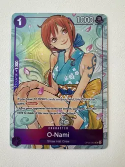 O-Nami (Illustration Box Vol.1) OP05-062 One Piece Promotion Cards Foil - Image 2