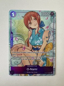 O-Nami (Illustration Box Vol.1) OP05-062 One Piece Promotion Cards Foil - Image 4