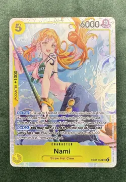 One Piece Extra Booster: Heroines Edition - Nami EB03-053 SR Foil NM - Image 1